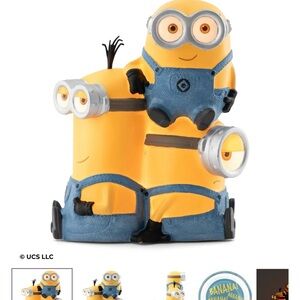 Scentsy Minions Warmer - Yellow and Blue